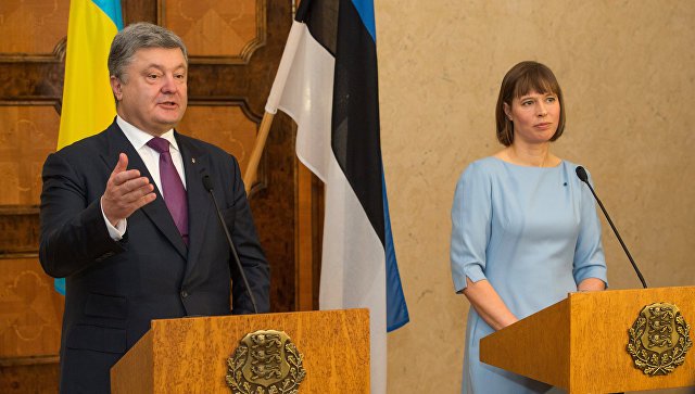А чего приезжал-то?.. Визит Порошенко в Таллин оставил странное ощущение