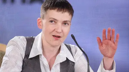 Савченко призвала Украину отказаться от Крыма