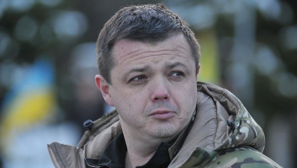 Вопрос журналиста вывел Семенченко: ты - мразь, которая поклоняется Путину