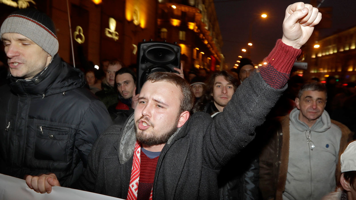 Тунеядцы против Лукашенко