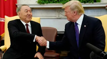 Назарбаев в США: одной латиницей Казахстан не отделается