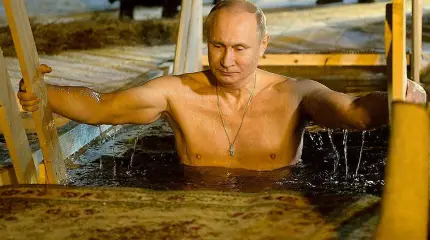 О реакции иностранцев на Крещенское купание Владимира Путина