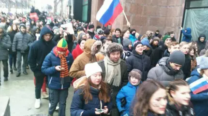 Украинец, побывавший на митингах Навального, призвал россиян одуматься