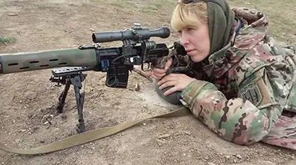 Снайперша АТО Белозерская: «Украинцы с легкостью превращаются в русских»