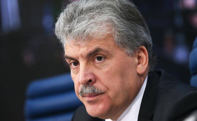 Грудинин сломался, он бросил свою кампанию