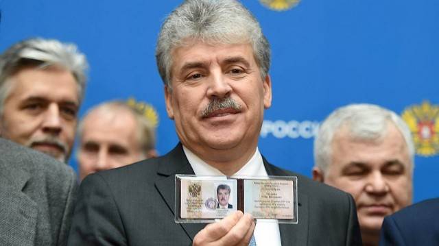 Фактор Грудинина делегитимизирует результаты выборов президента