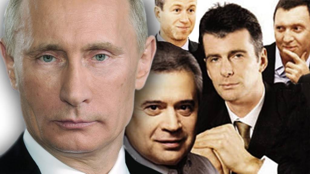 Российские олигархи против Путина