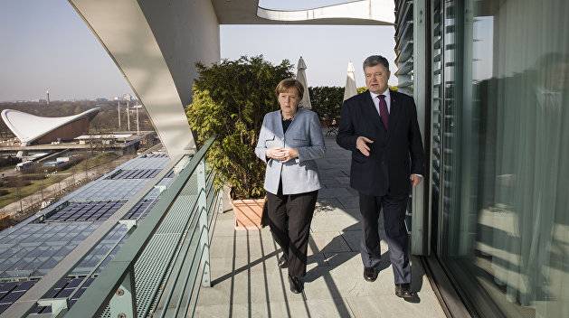 Бунт подавлен: об итогах визита Порошенко в Берлин