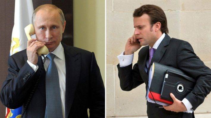 Пока Трамп не видит: Макрон позвонил Путину, чтобы договориться по Сирии