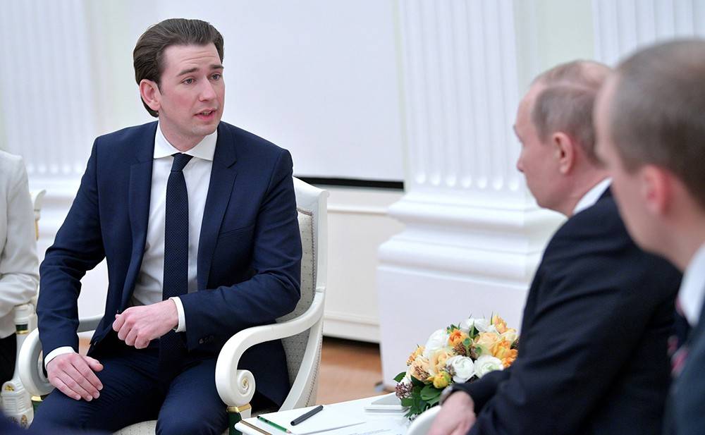 «Это сверхдержава»: Канцлер Австрии Курц рассказал о роли России в Сирии