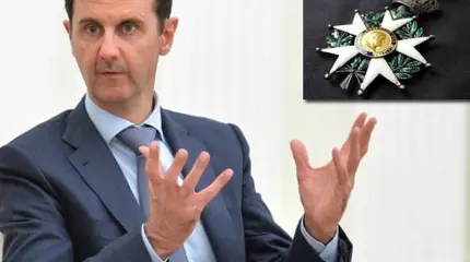 Асад вернул во Францию орден Почетного легиона