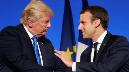 Дуб и тряпка: Трамп и Макрон «обменялись любезностями» в Вашингтоне
