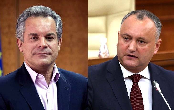 Додон при помощи России, ЕС и США сломал Плахотнюка
