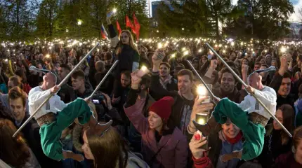 Отзвуки гопака в екатеринбуржских протестах