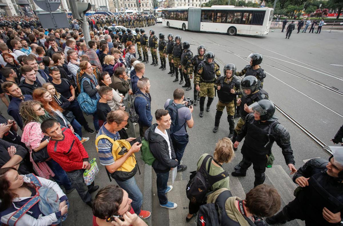 Выборы в Санкт-Петербурге закончатся акциями протеста