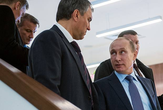 Путин Володину не указ