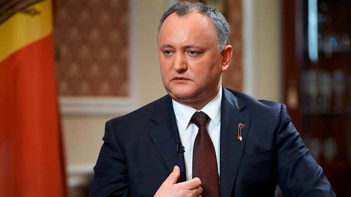 Додон назвал условие решения конфликта в Приднестровье