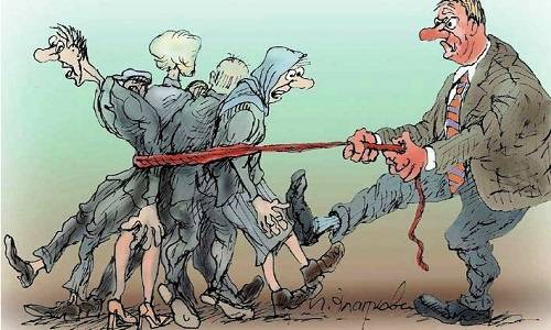 Народ для власти – лишь трофей и груша для битья. В этом зерно конфликта