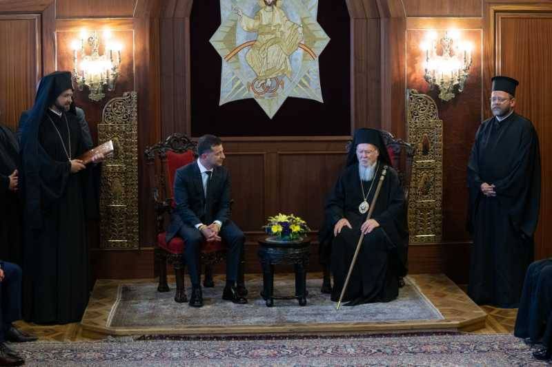 Зеленский и патриарх Варфоломей: чем обернутся константинопольские смотрины