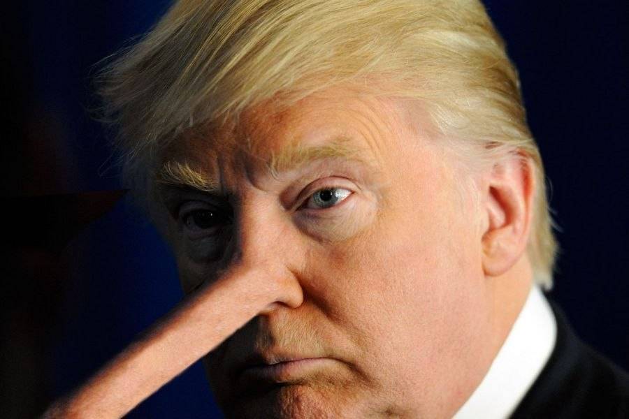 Дональд Трамп стал мировым лидером. В области вранья...