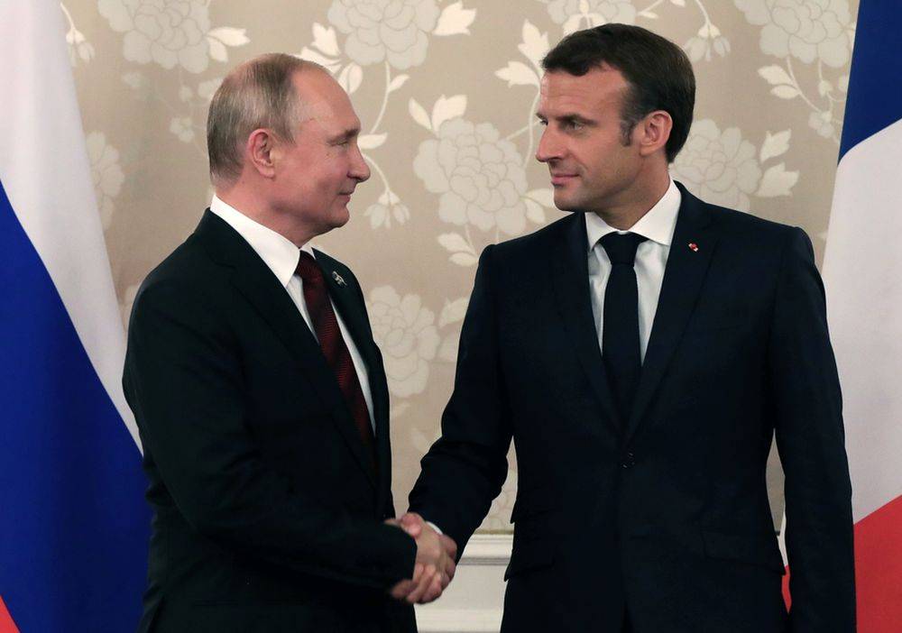 Мир не будет воевать за Украину: в Киеве критикуют встречу Путина и Макрона
