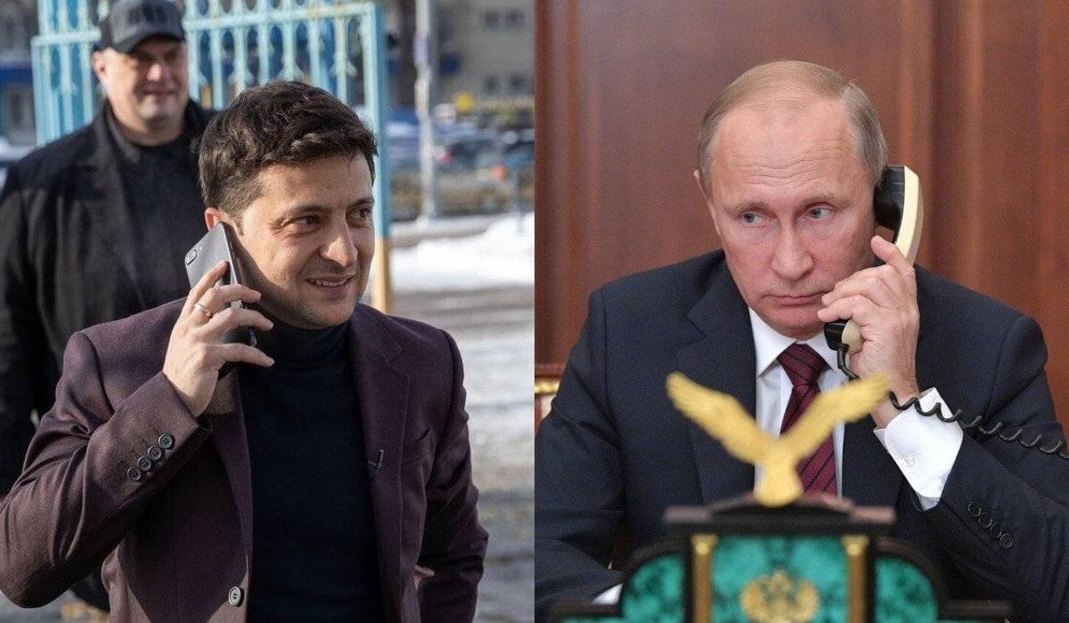 Россия обнародовала подробности телефонного разговора Путина с Зеленским