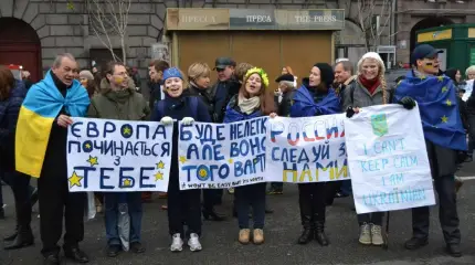 Европейские няшки и очарованная Украина