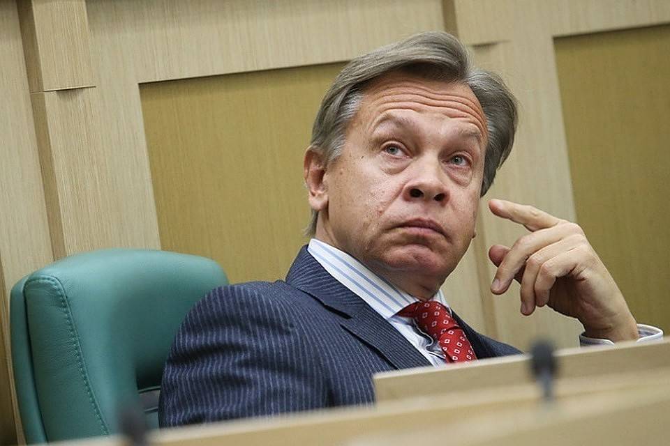 Пушков высмеял «мирный план» посла Украины по «развалу» России