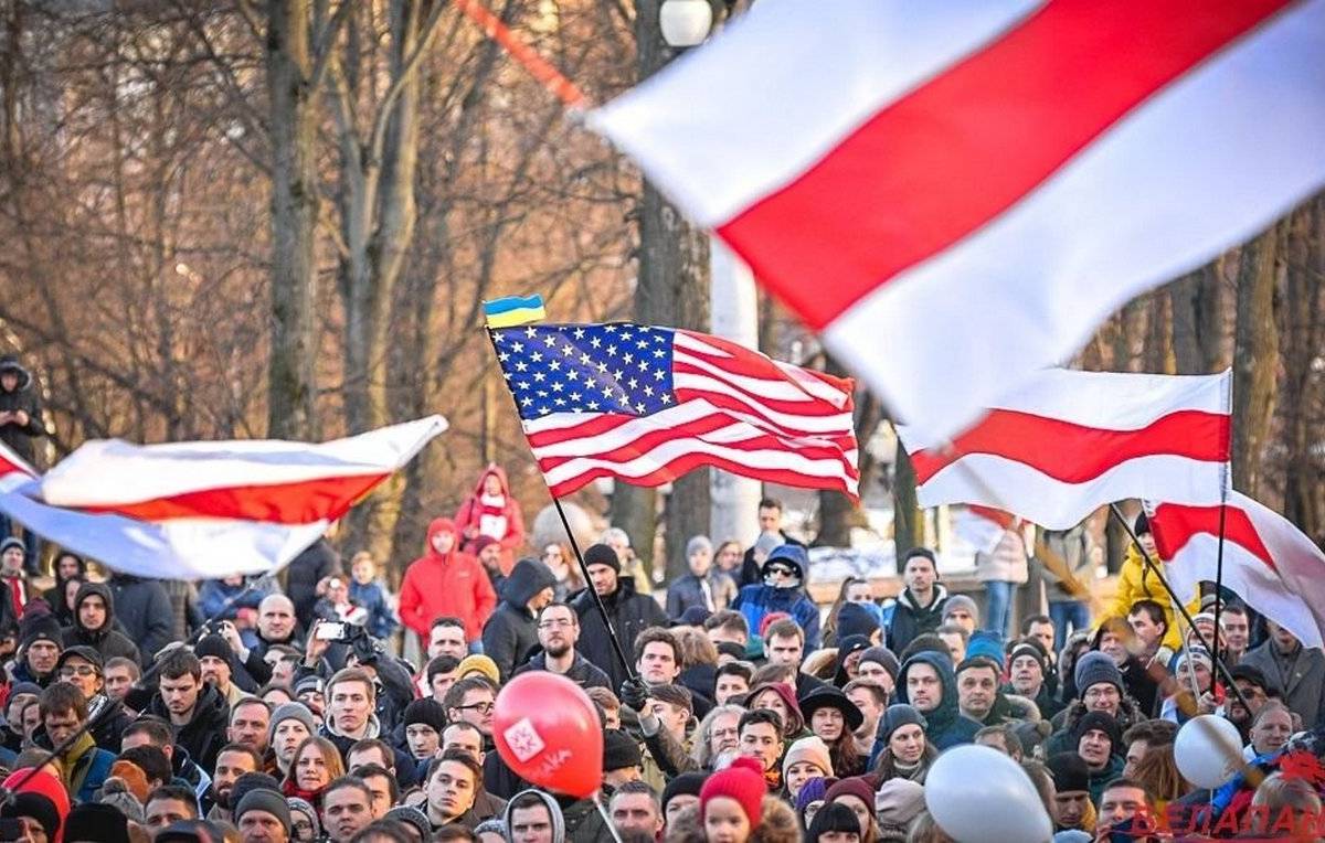 Прозападная сеть влияния в Белоруссии