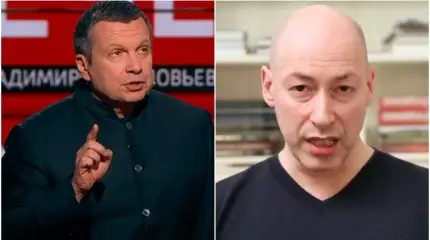 Соловьев резко ответил на призыв Гордона отгородить Донбасс забором