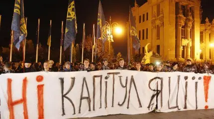 Бандеровские «агенты Кремля» повесят немца Штайнмайера на первой гиляке