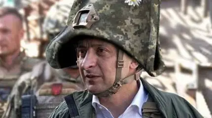 Снимите очки, Зеленский - за войну!