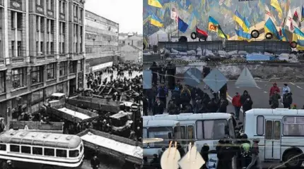 Кто разогревал столкновения в Риге и Евромайдан в Киеве