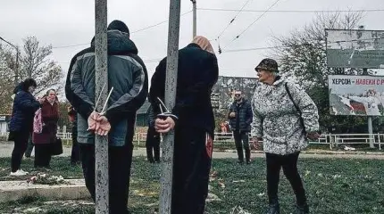 Парад прогнившей сущности украинства в Херсоне