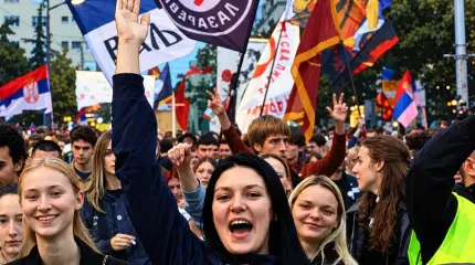 Сербия: студенты пришли, чтобы уйти?