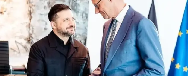 Зеленский отправился в Берлин за беженцами и деньгами