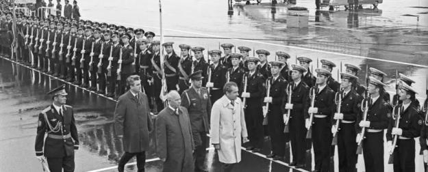 Президент США Ричард Никсон в СССР: как это было