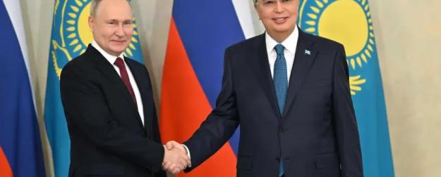 Космос и тигры: Кремль опубликовал послание Путина Казахстану