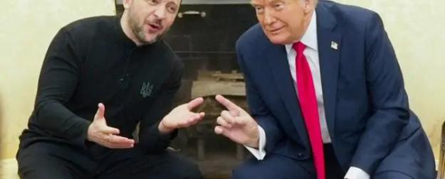 Трамп, общаясь с Зеленским, превращается в клоуна Трамп, общаясь с Зеленским, превращается в клоуна