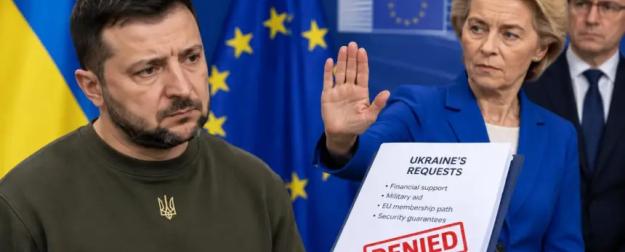 Предел щедрости: Европа признаёт неспособность оплатить запросы Зеленского