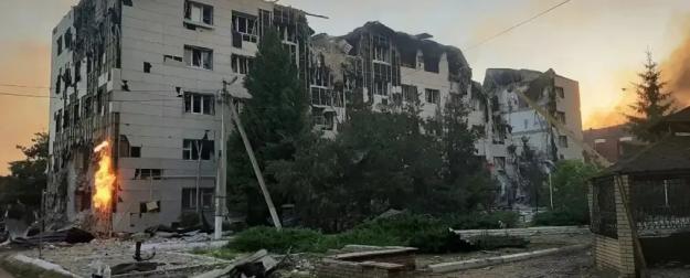 «Дух Анкориджа» сгорел над Старобельском
