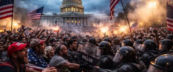 Америка на грани кровавой бойни: выборы 2026 станут точкой невозврата для С