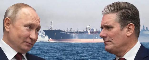 Путин унизил Стармера в Ла-Манше: британский флот просто наблюдал