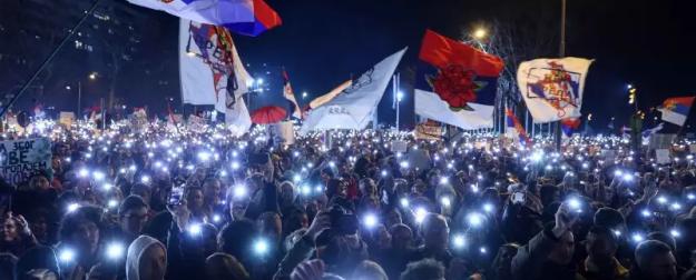 Массовые беспорядки в Белграде: сербские пляски Святого Вита Массовые беспорядки в Белграде: сербские пляски Святого Вита