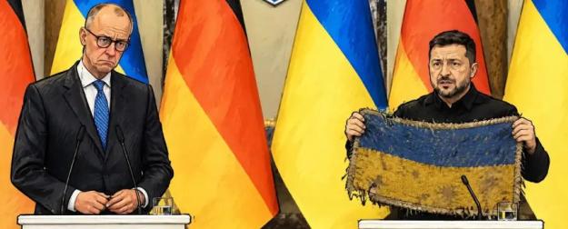 Мерц в Киеве: чужая для Европы Украина