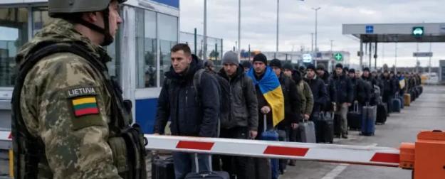 Литва объявила охоту на украинских мужчин: не воевал — не беженец