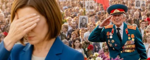 9 мая в Молдове. Почему Майя Санду вдруг приглушила русофобию