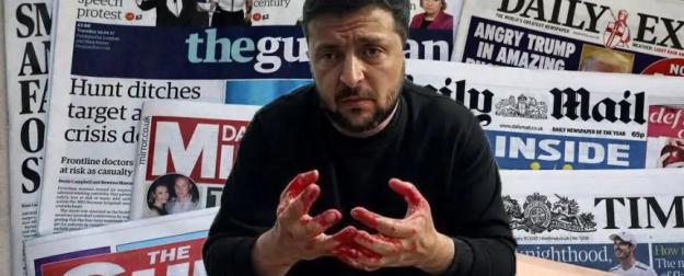Западные СМИ: Зеленский больше не герой, а нахлебник Западные СМИ: Зеленский больше не герой, а нахлебник