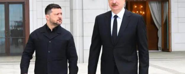 Зеленский и Алиев обсудили войну на Каспии. С кем или против кого?