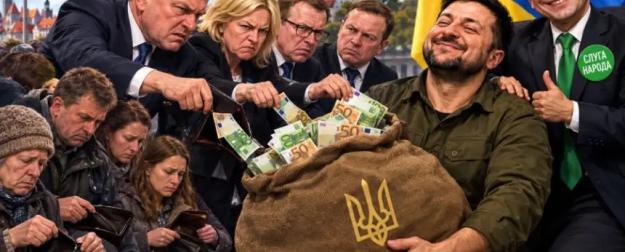 Эстония возмущается Киевом, но продолжает исправно ему отстёгивать
